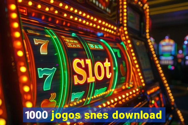 1000 jogos snes download