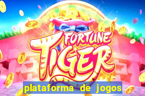 plataforma de jogos nova 2024