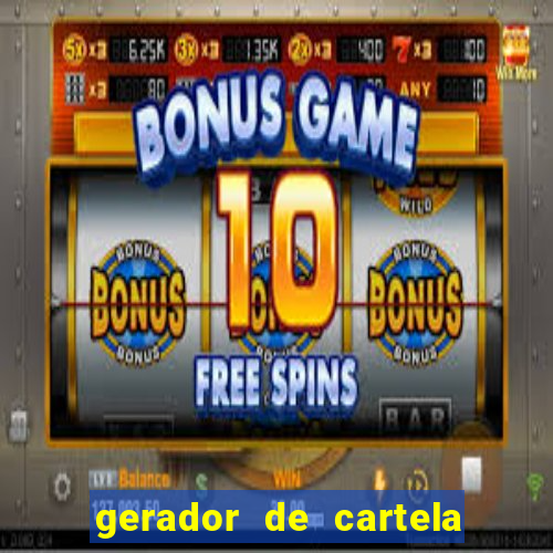 gerador de cartela de bingo