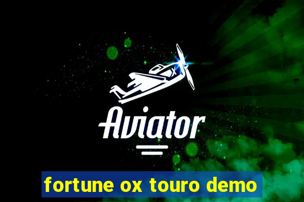 fortune ox touro demo