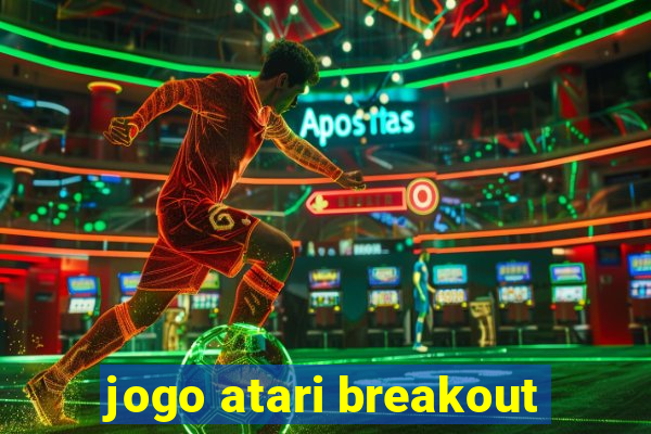 jogo atari breakout