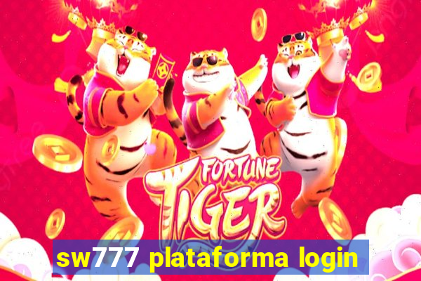 sw777 plataforma login