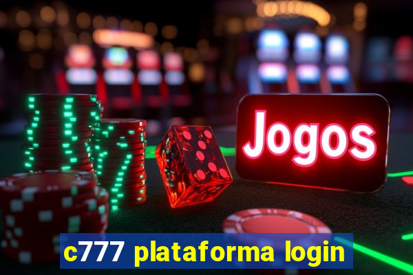 c777 plataforma login