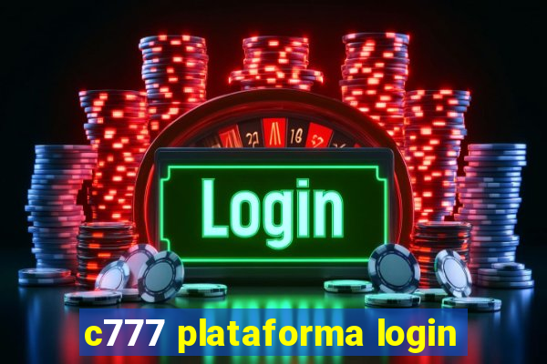 c777 plataforma login