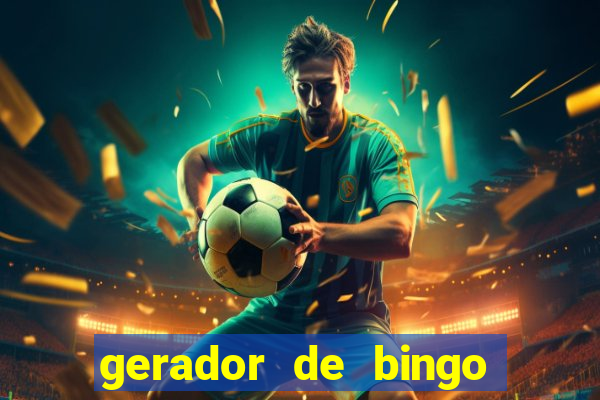 gerador de bingo cha de bebe