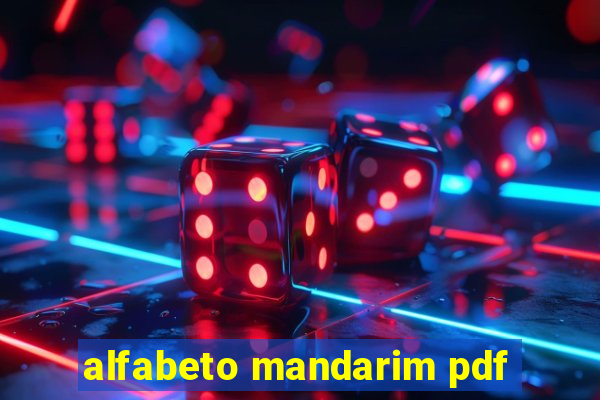 alfabeto mandarim pdf