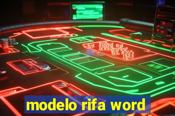 modelo rifa word