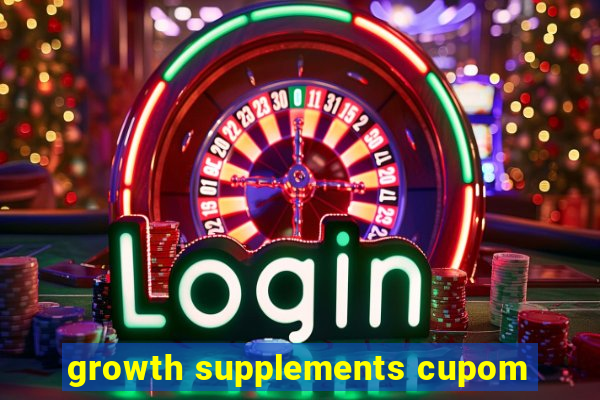 growth supplements cupom