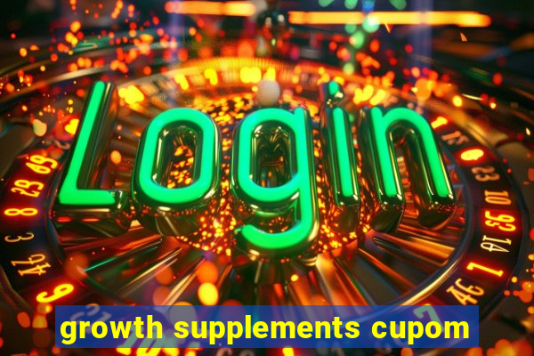 growth supplements cupom