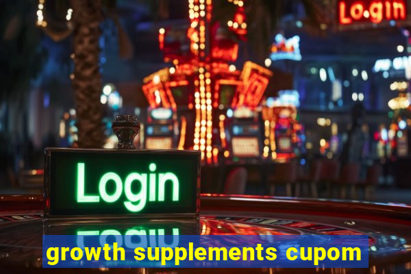 growth supplements cupom