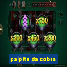 palpite da cobra