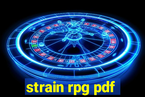 strain rpg pdf