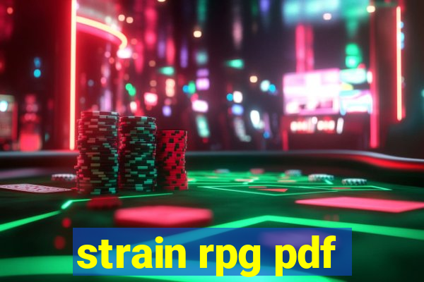 strain rpg pdf