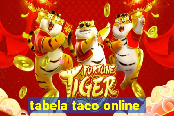 tabela taco online