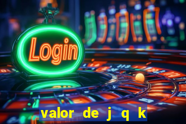 valor de j q k en blackjack