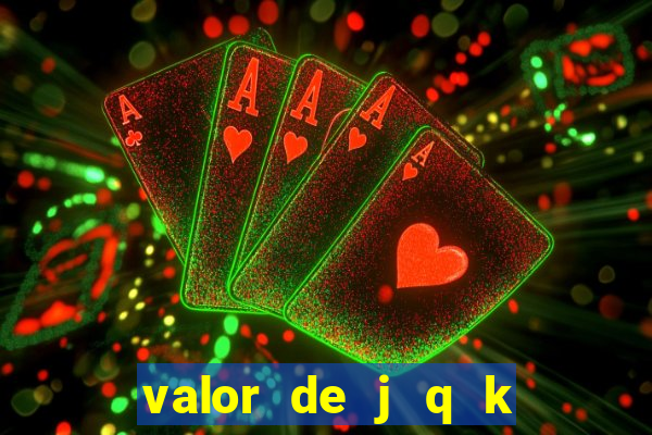 valor de j q k en blackjack