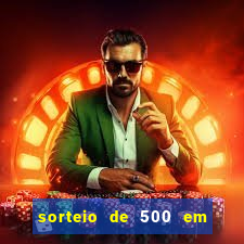 sorteio de 500 em cash toda segunda feira novibet