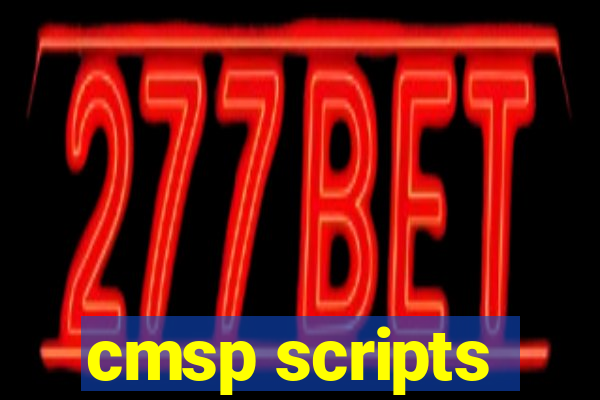 cmsp scripts