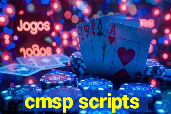 cmsp scripts