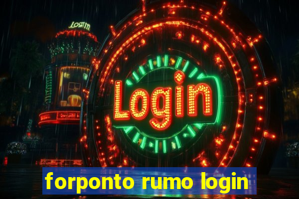 forponto rumo login