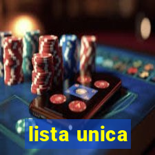 lista unica