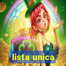 lista unica