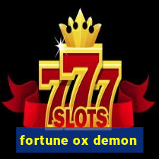 fortune ox demon