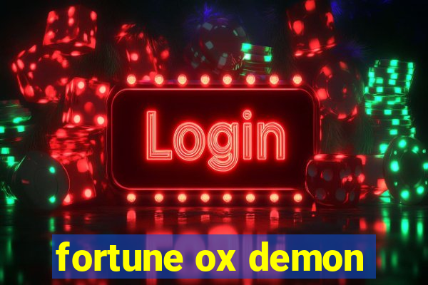 fortune ox demon