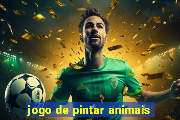 jogo de pintar animais