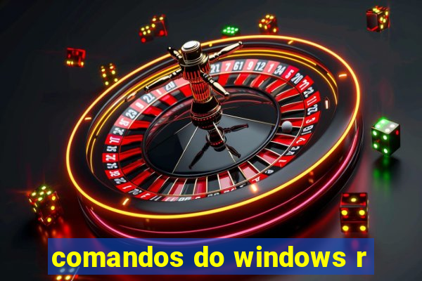 comandos do windows r