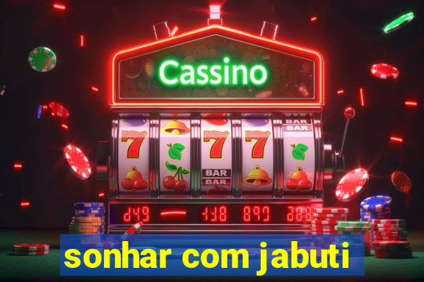 sonhar com jabuti