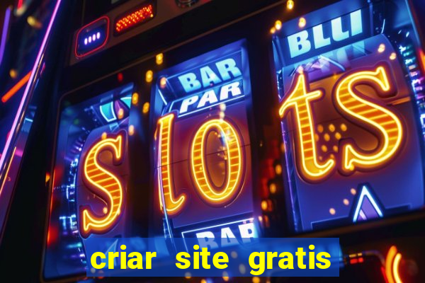 criar site gratis de jogos