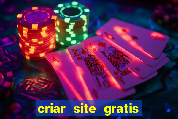 criar site gratis de jogos