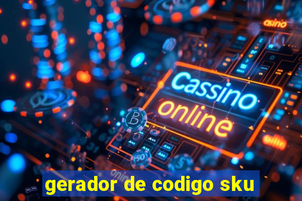 gerador de codigo sku