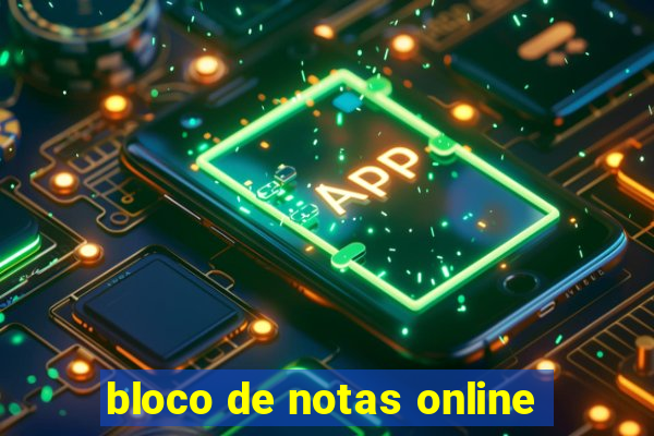 bloco de notas online