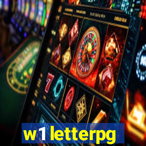 w1 letterpg