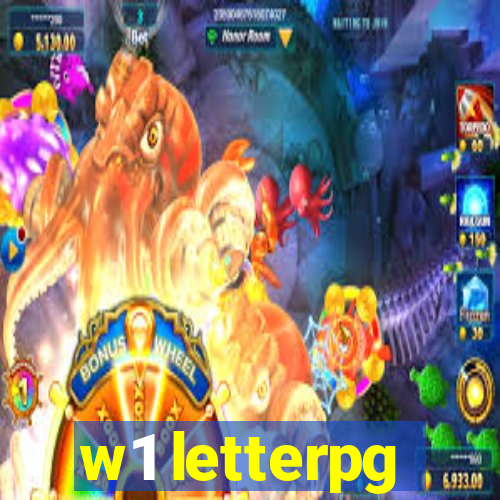 w1 letterpg