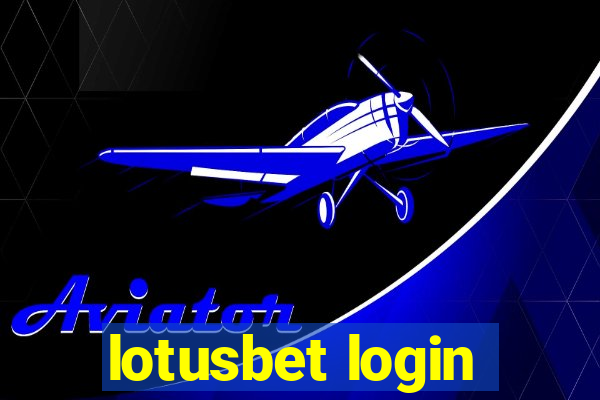 lotusbet login