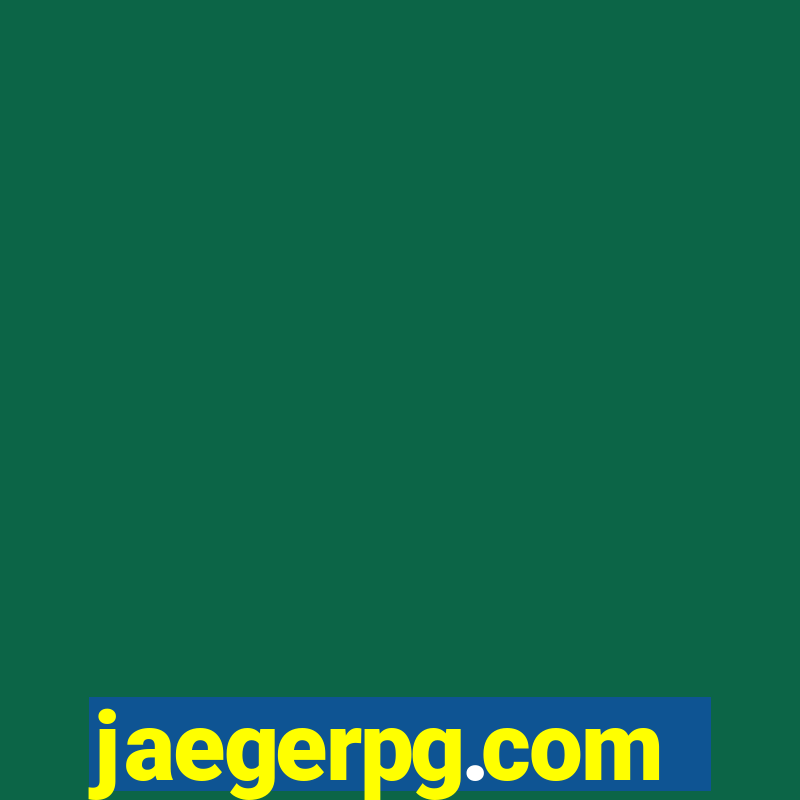 jaegerpg.com