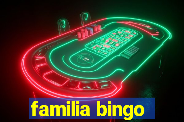 familia bingo