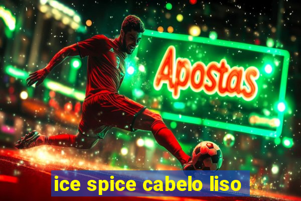 ice spice cabelo liso