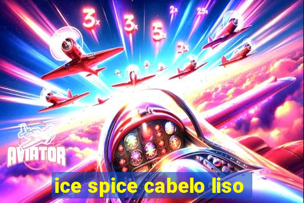 ice spice cabelo liso