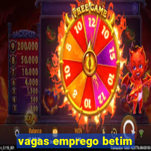 vagas emprego betim