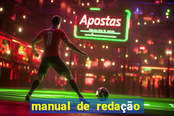 manual de redação folha de são paulo pdf