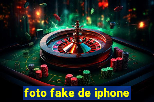 foto fake de iphone