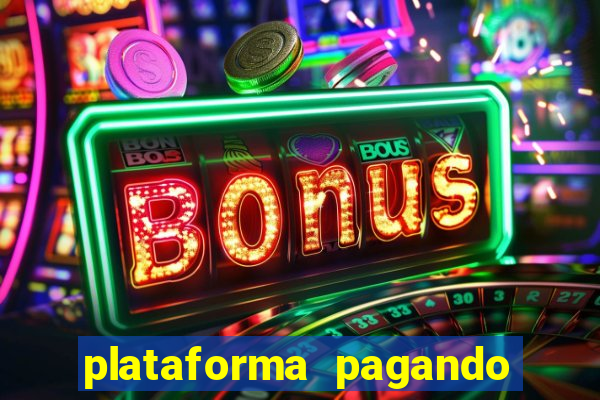 plataforma pagando no cadastro