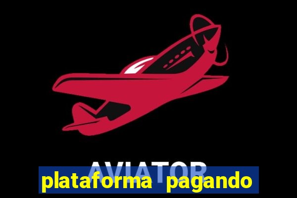 plataforma pagando no cadastro