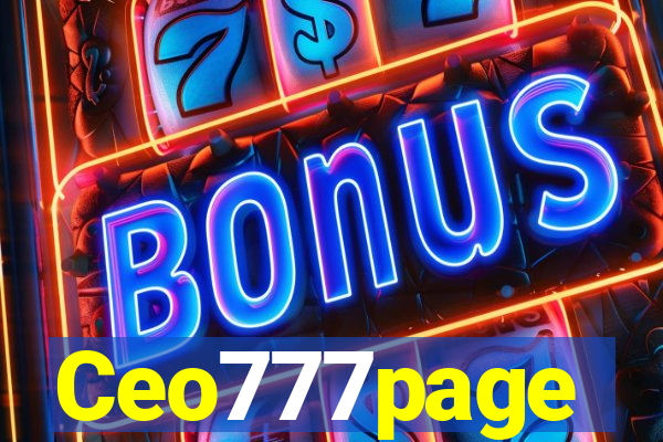 Ceo777page