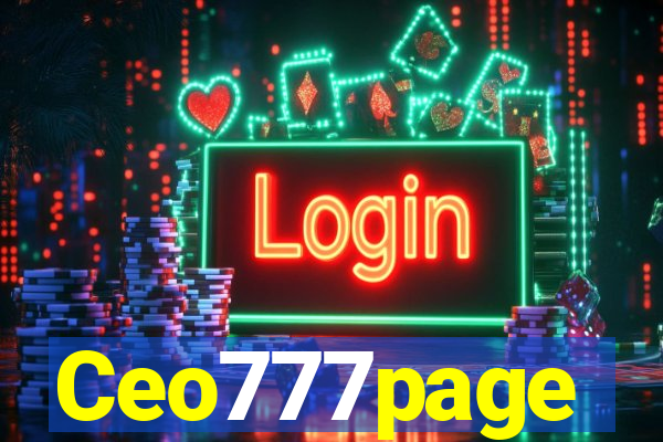 Ceo777page