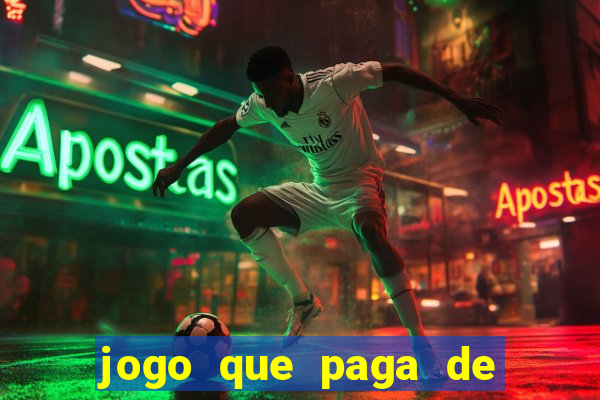 jogo que paga de verdade no pix